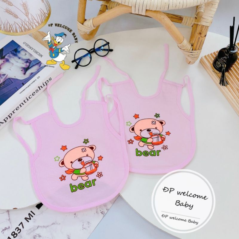 Yếm ăn dặm dây/dán