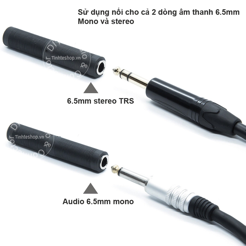 Đầu nối jack 6 ly stereo/mono-1 chiếc