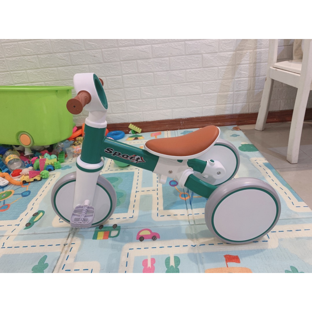 Xe đạp 3 bánh cho bé kiêm xe chòi chân thăng bằng cho trẻ từ 2 đến 5 tuổi SPORT cao cấp