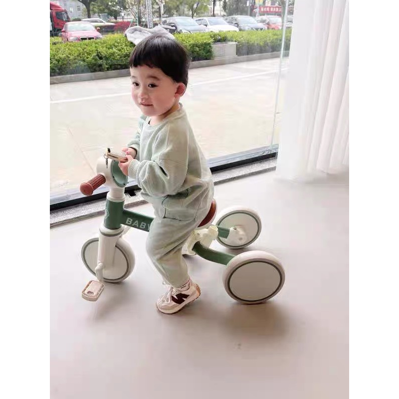 Xe đạp 3 bánh cho bé kiêm xe chòi chân thăng bằng cho trẻ từ 2 đến 5 tuổi SPORT cao cấp