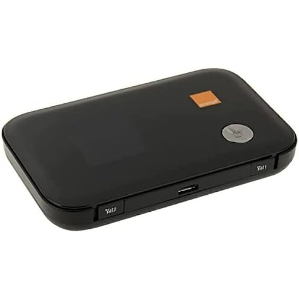 Phát Wifi 4G Huawel E5372 Orange Đen LCD Chính Hãng