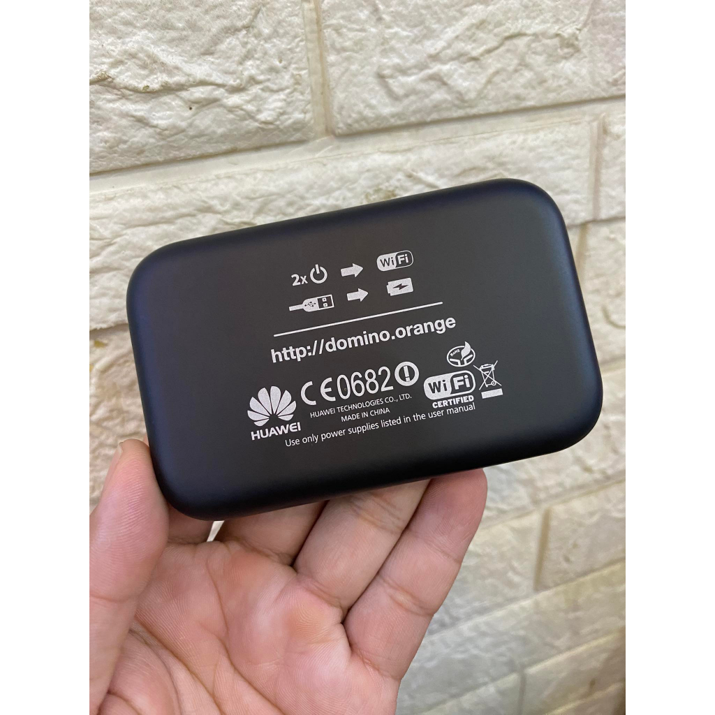 Phát Wifi 4G Huawel E5372 Orange Đen LCD Chính Hãng