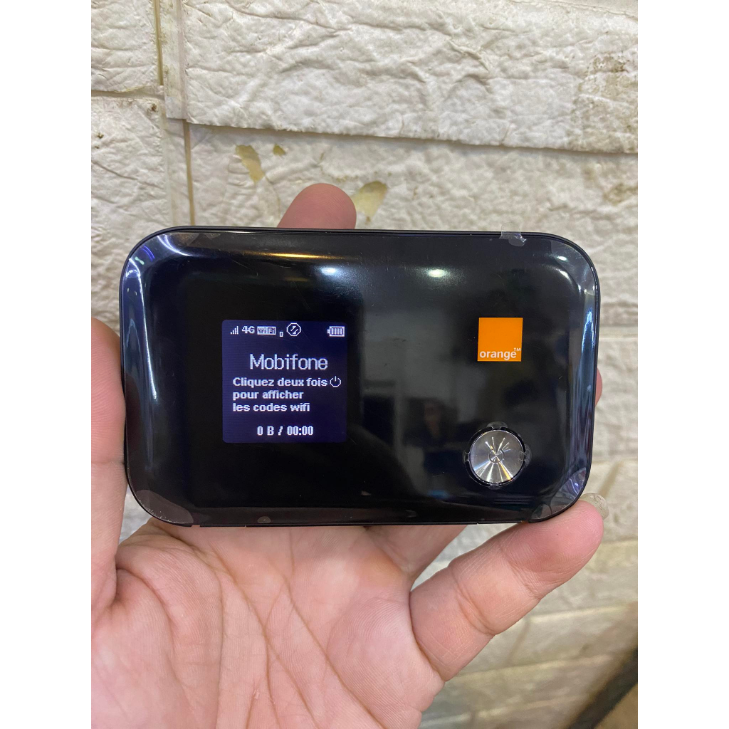 Phát Wifi 4G Huawel E5372 Orange Đen LCD Chính Hãng