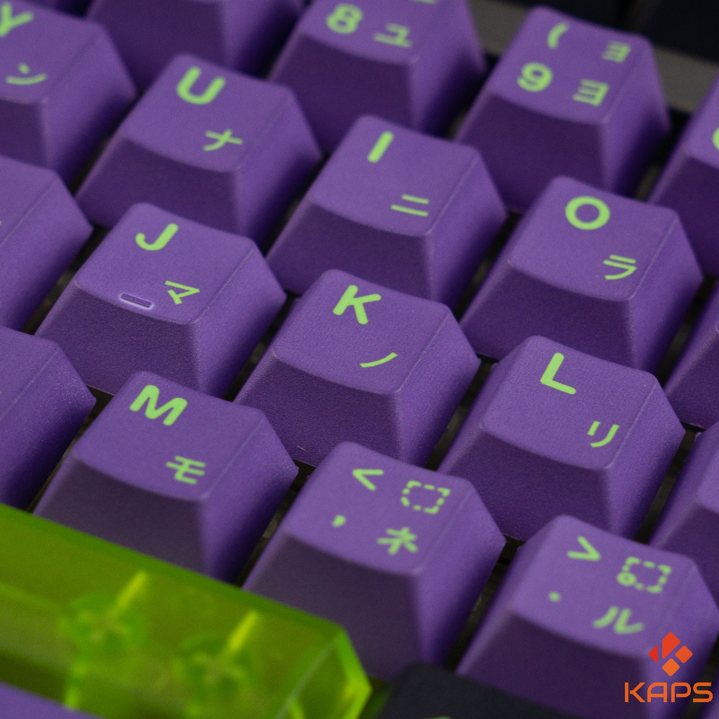 Keycap Eva PBT profile Cherry in dyesub 134 nút cho bàn phím cơ layout 108/104/98/87/84/75/68/64/61