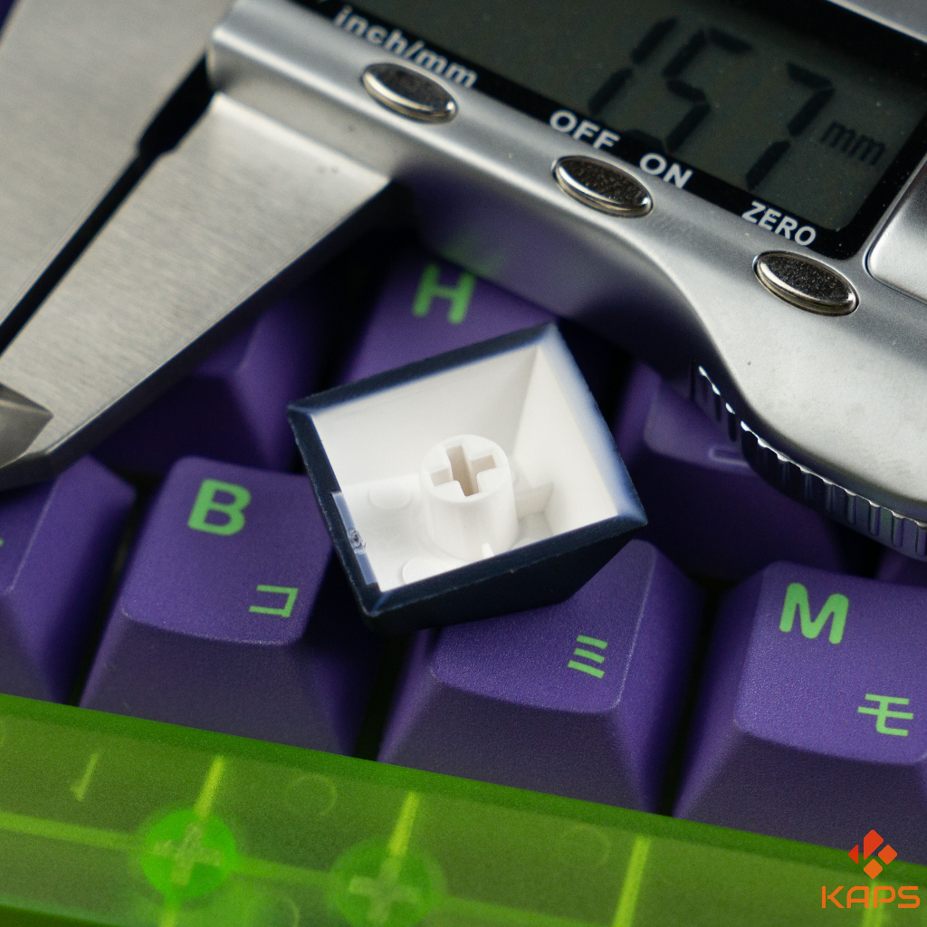 Keycap Eva PBT profile Cherry in dyesub 134 nút cho bàn phím cơ layout 108/104/98/87/84/75/68/64/61