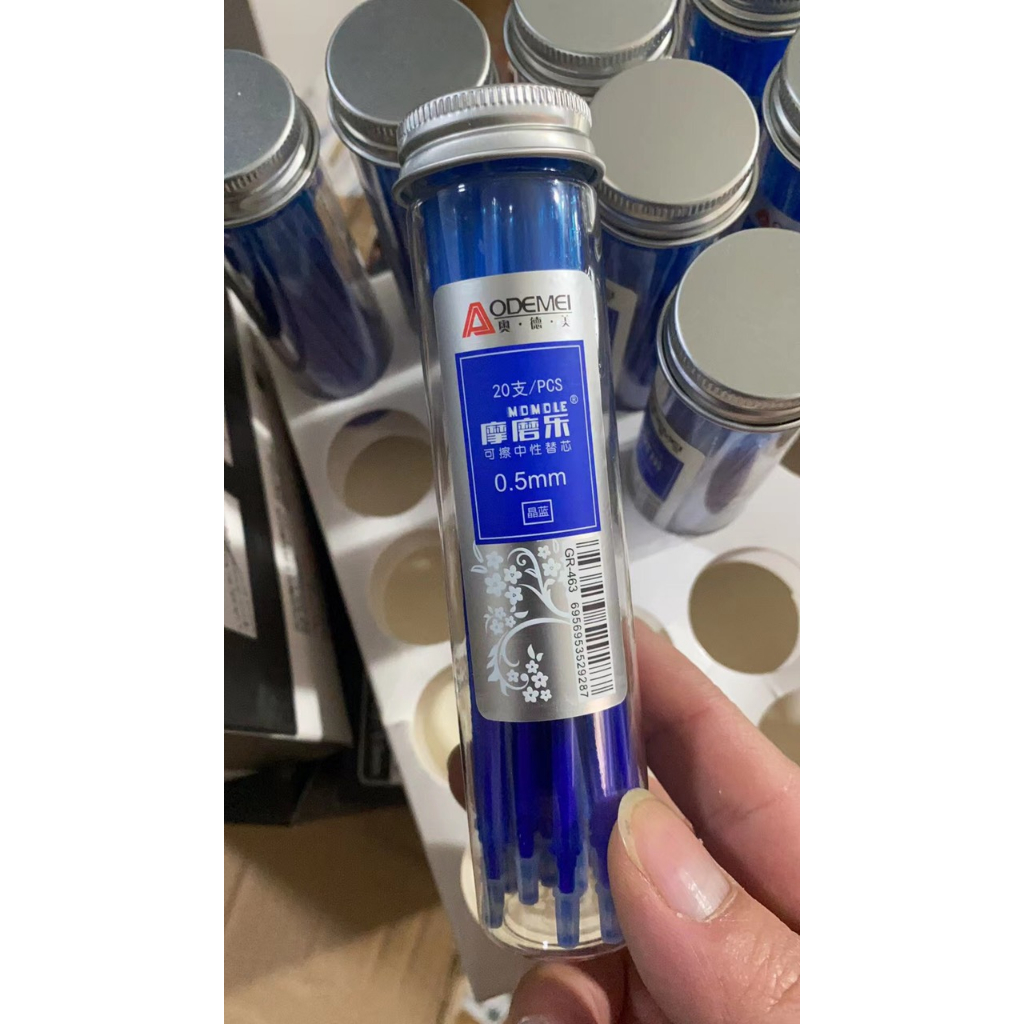 1 hộp 12 ruột viết vẻ bay ( tàn hình) ứng dụng trong may mặc ngòi nhỏ 0.5mm ak