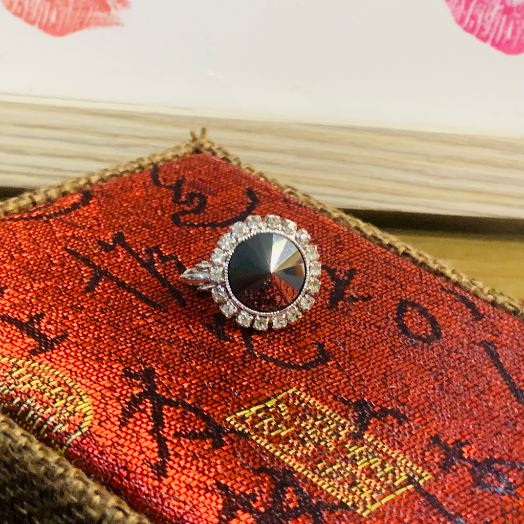 1307 Bông tai lẻ chiếc, Bất đối xứng cá tính Độc lạ | Vintage || Si Nhật | Japan | 2HAND