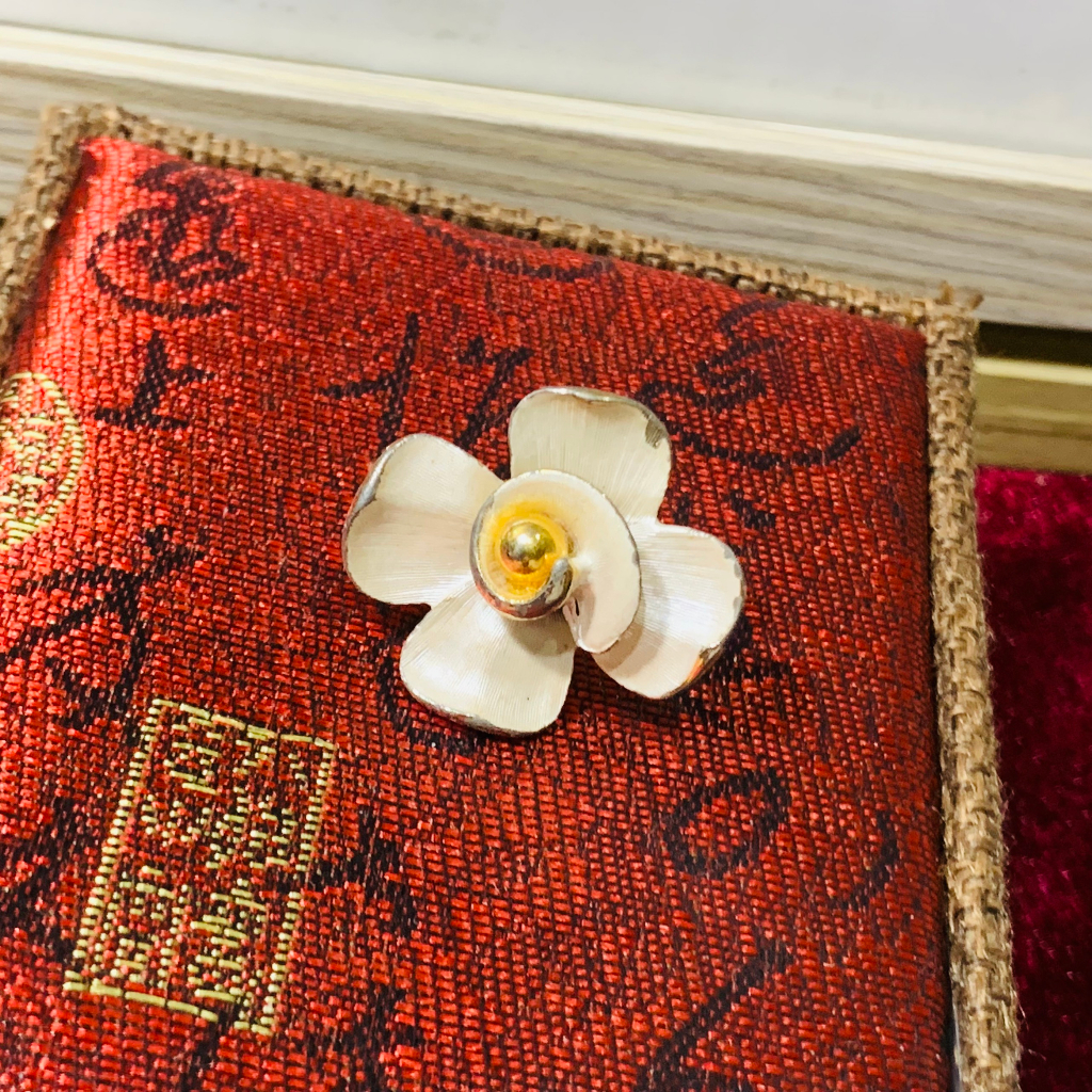 1407 Bông tai lẻ chiếc, Bất đối xứng cá tính Độc lạ | Vintage || Si Nhật | Japan | 2HAND