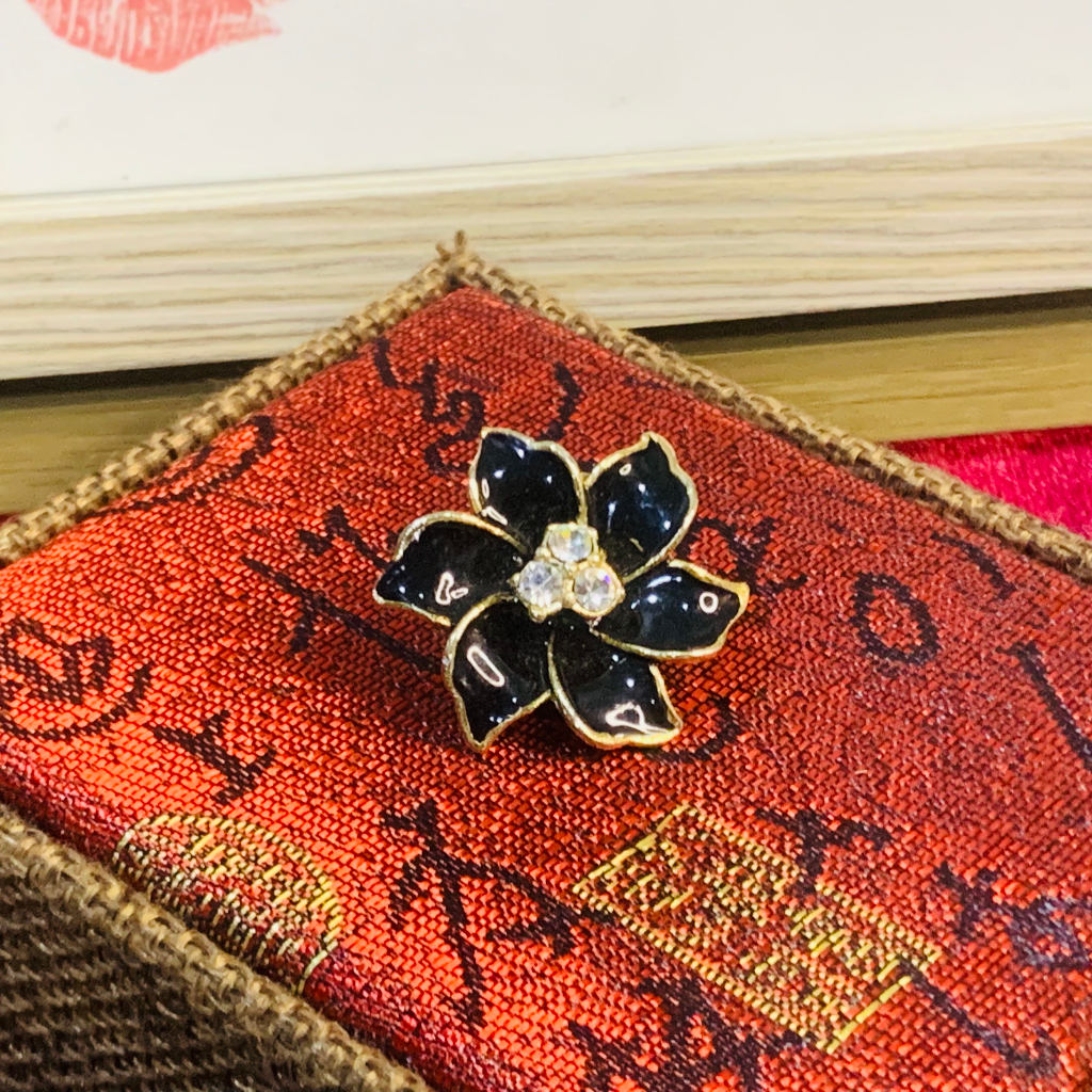 1307 Bông tai lẻ chiếc, Bất đối xứng cá tính Độc lạ | Vintage || Si Nhật | Japan | 2HAND