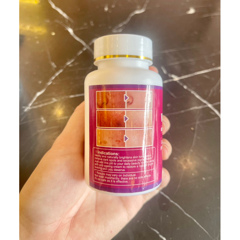 Viên uống skin whitening trắng da hủy nám trẻ hóa glutathion 8000mg chính hãng