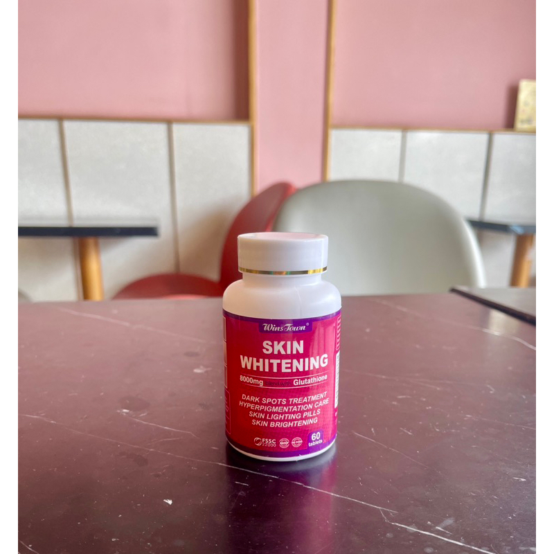 Viên uống skin whitening trắng da hủy nám trẻ hóa glutathion 8000mg chính hãng