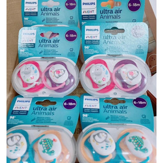 Set đôi Ti giả Avent 0-6m, 6-18m