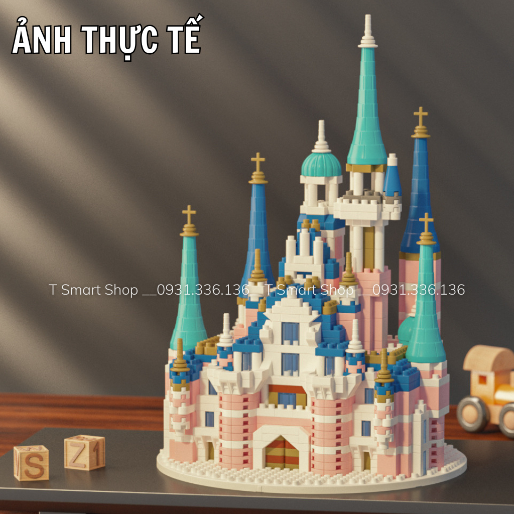 Đồ chơi lego cho bé gái: lego lâu đài công chúa Elsa, lego lâu đài cổ tích, biển hoa, đại dương