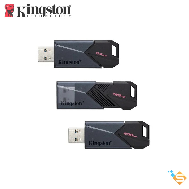 USB 3.2 Kingston DataTraveler Exodia Onyx 64GB 128GB 256GB - Bảo Hành Chính Hãng SPC 5 Năm