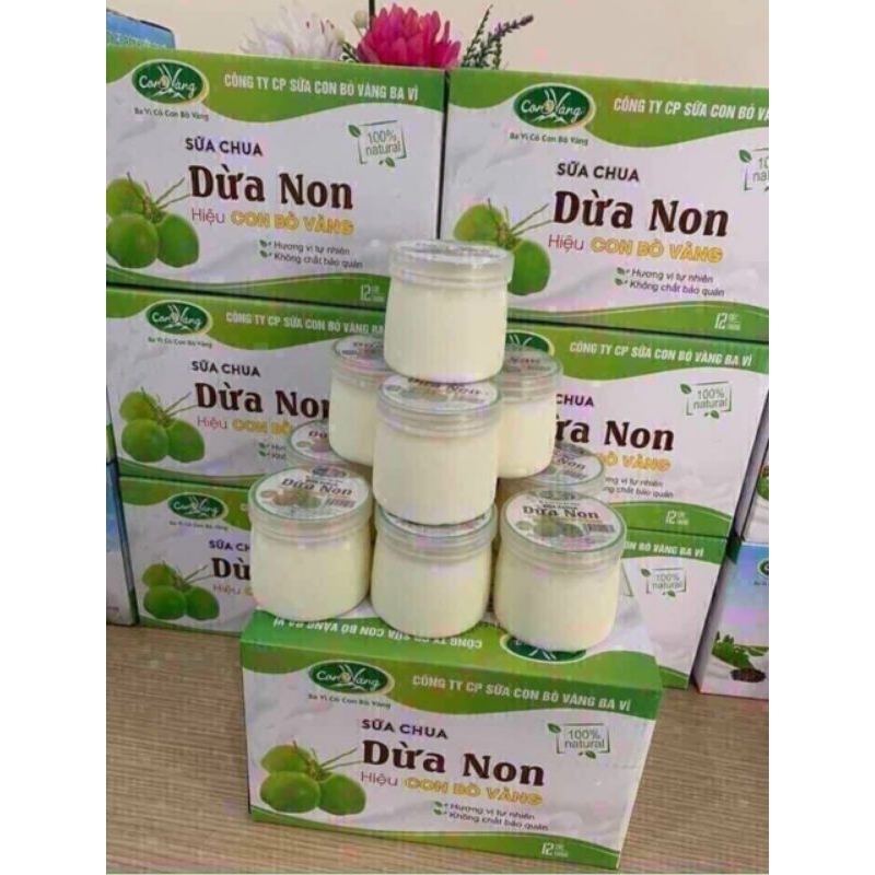 Sữa chua ba vì hiệu con bò vàng