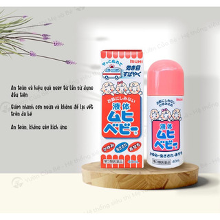 Lăn trị muỗi đốt Muhi của Nhật cho bé sơ sinh