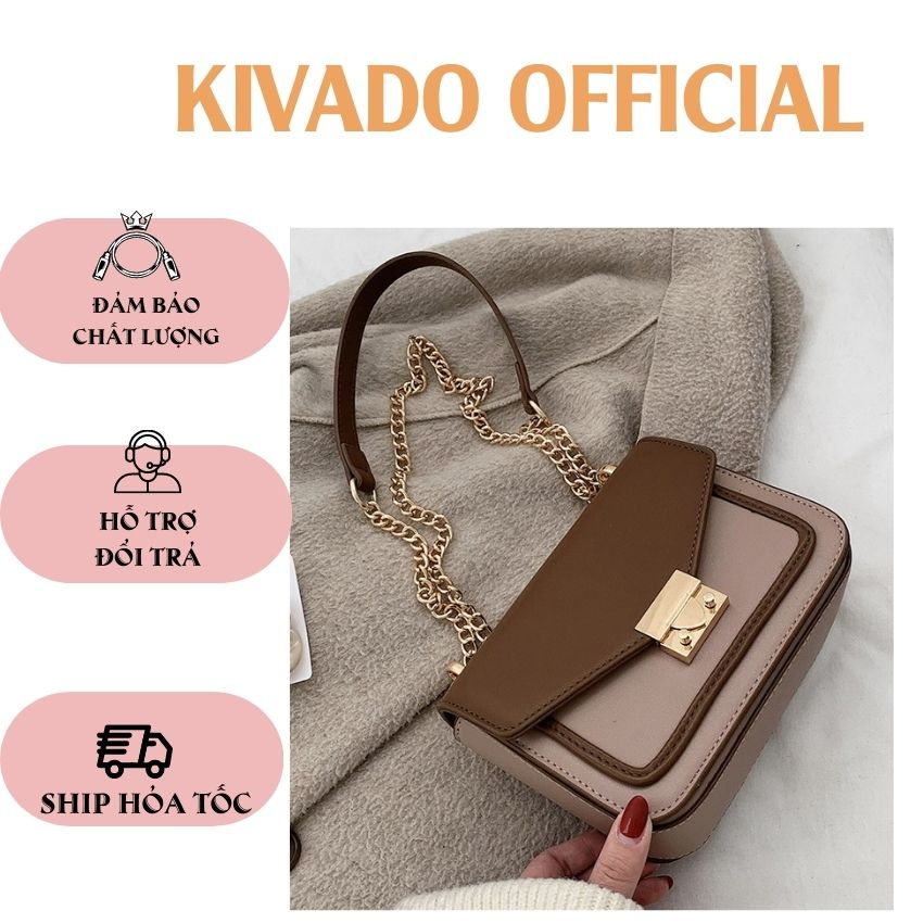 Túi xách nữ kẹp nách đeo vai chéo thời trang dễ thương cao cấp QUẢNG CHÂU
