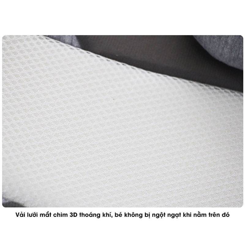 Đệm Gối Chống Trào Ngược Cho Trẻ Sơ Sinh HAPAIR Chất Liệu Cotton, Polyester An Toàn Cho Bé - Bảo Hành 12 Tháng