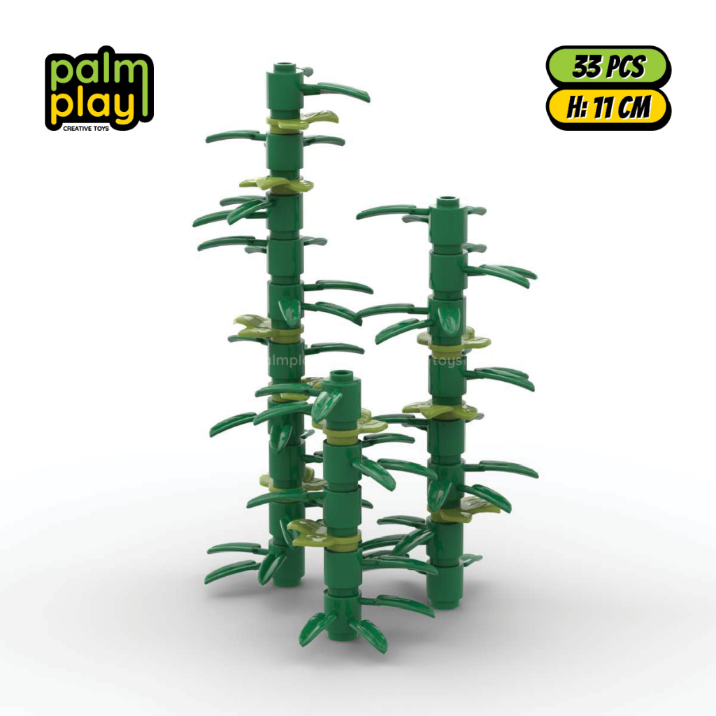 Mô hình MOC Cây Trúc - Bộ đồ chơi gạch lắp ráp xếp hình