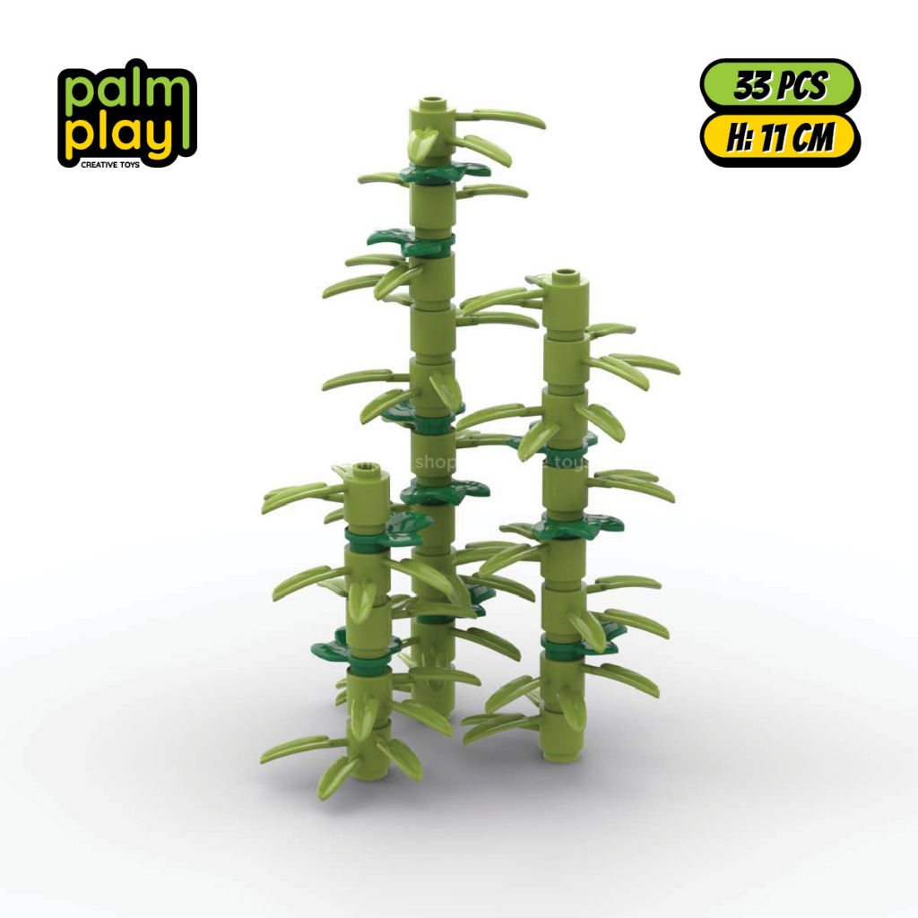 Mô hình MOC Cây Trúc - Bộ đồ chơi gạch lắp ráp xếp hình