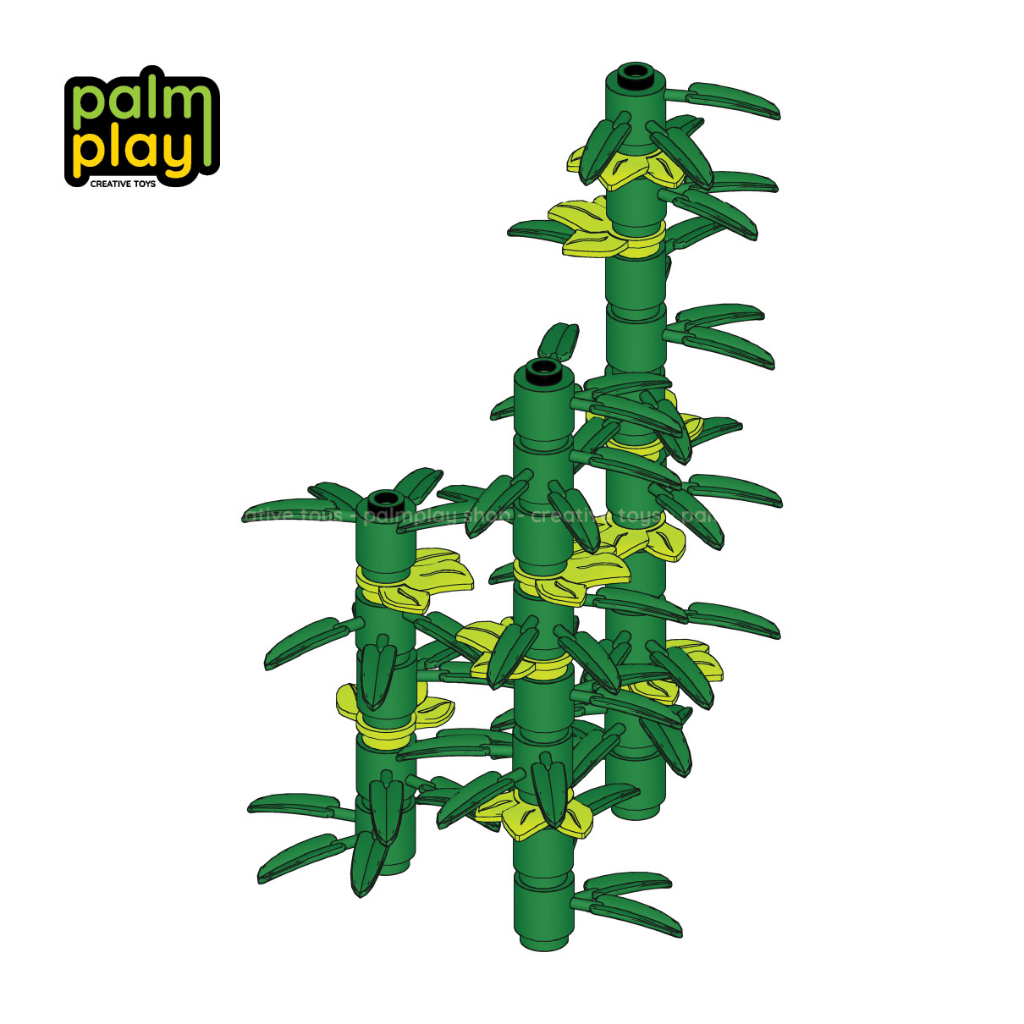 Mô hình MOC Cây Trúc - Bộ đồ chơi gạch lắp ráp xếp hình