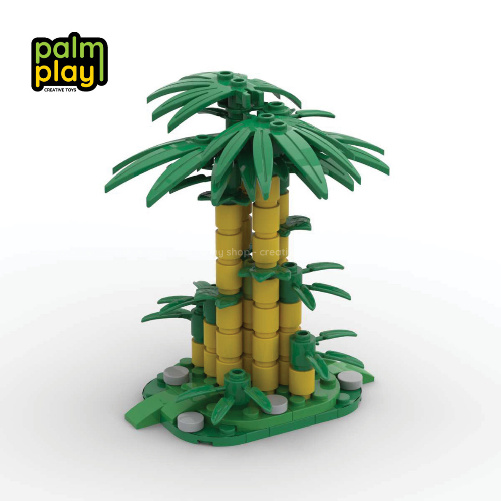 Mô hình MOC Cây Tre - Bộ đồ chơi gạch lắp ráp xếp hình