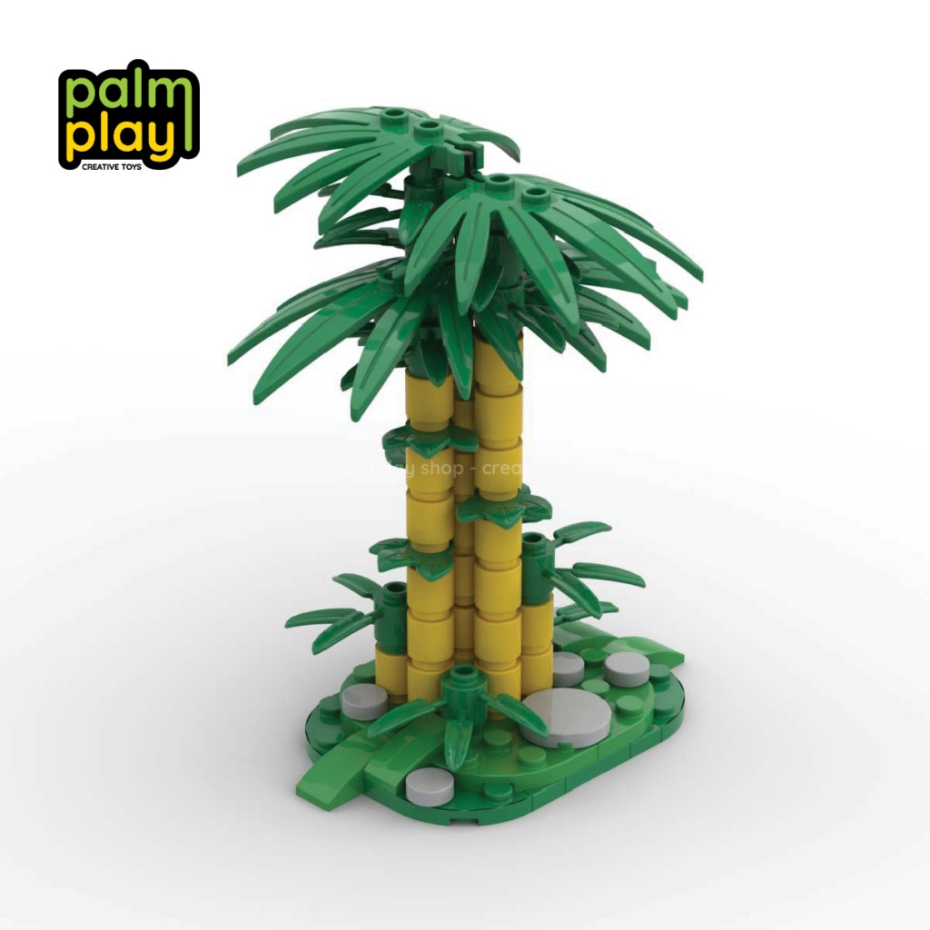 Mô hình MOC Cây Tre - Bộ đồ chơi gạch lắp ráp xếp hình