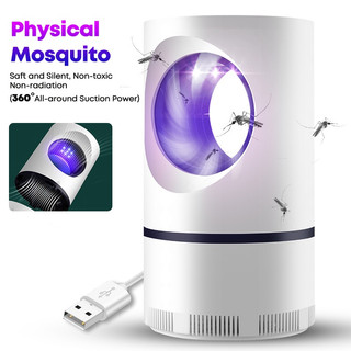 Đèn bắt muỗi cảm ứng ánh sáng mẫu mới 2023 - đèn bắt muỗi,ruồi,công trùng cổng sạc usb