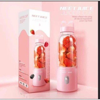 Máy xay sinh tố mini cầm tay Meet Juice 500ml , máy xay cầm tay đa năng - MERUKARI-