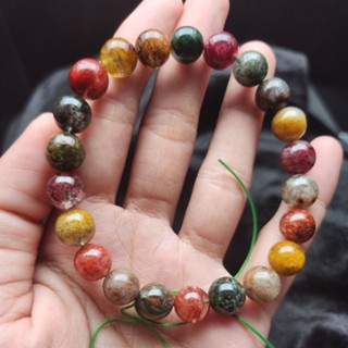 Vòng tay đá ưu linh ngũ sắc