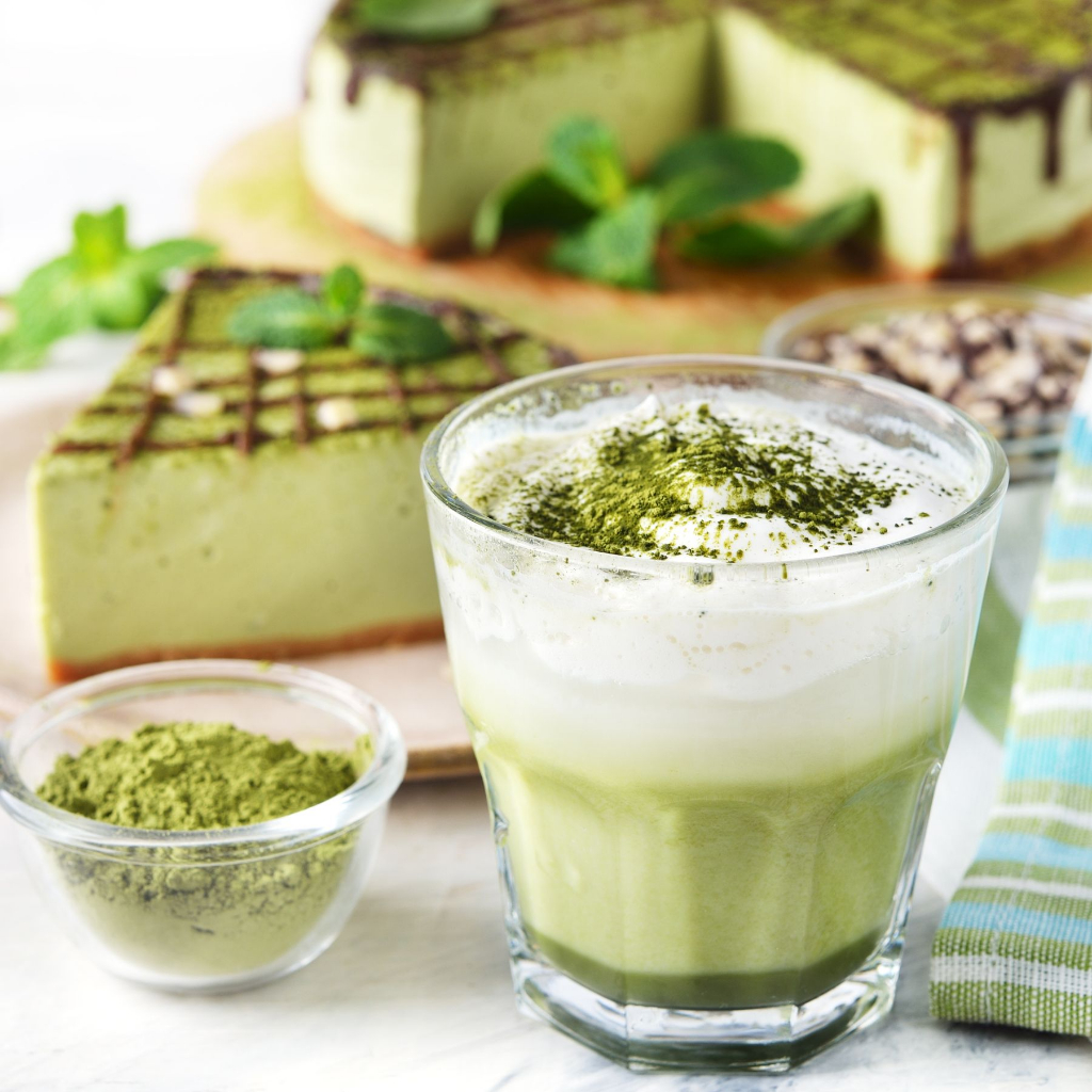 Bột Trà Xanh  Lá Non Hương Nhài,Gói 50g-100g Sấy Lạnh,Chọn Lọc