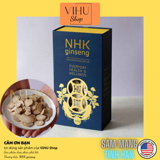 Nhân sâm Hoa Kỳ NHK ginseng mang tính hàn, nhập khẩu từ Wisconsin Mỹ, hộp 40g (khác với tính nhiệt hồng sâm Hàn Quốc)