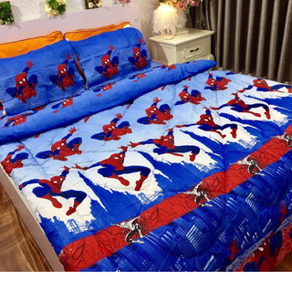 BỘ CHĂN GA GÔI POLY NHẬP SIÊU NHÂN NHỆN