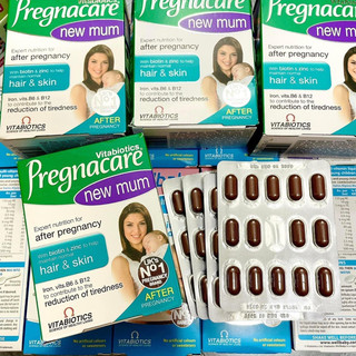 [MẪU MỚI] Viên Uống Ngừa Rụng Tóc Cho Phụ Nữ Sau Sinh Pregnacare New Mum, 56 viên