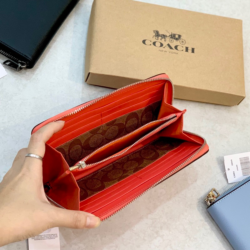 Ví coach dài 3 màu