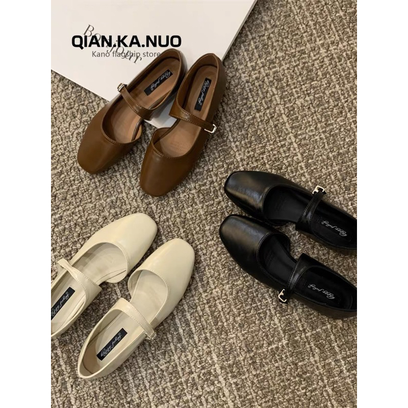 Giày búp bê đế bệt phong cách Hàn Quốc (kèm ảnh thật)