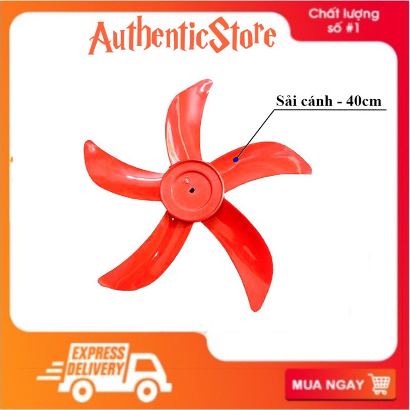 ~ CÁNH QUẠT B4 NHỰA DẺO 40CM
