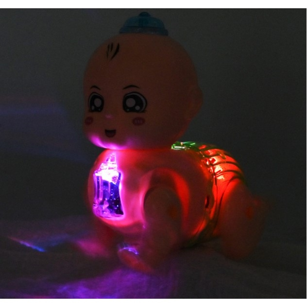 Đồ Chơi Em Bé Ngậm Bình Sữa Tập Bò Cho Bé Yêu  - Dừa Shopkids