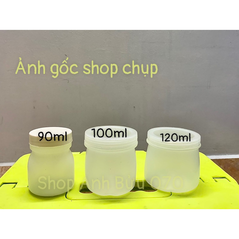 Hủ Đựng Sữa Chua 90ml-100ml-120ml