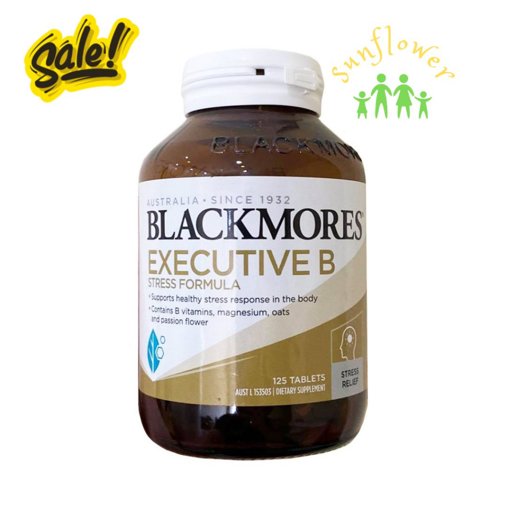 Viên giảm stress Blackmores Executive B Stress Formula 125 viên của Úc