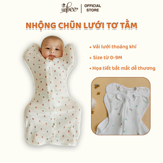 Nhộng Chũn Tơ Tằm Thông Hơi Unbee cho bé từ 0-9 tháng