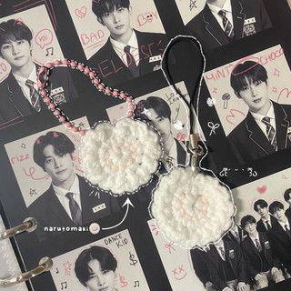 Móc khoá / Keychain / Keyring chả cá Nhật Narutomaki