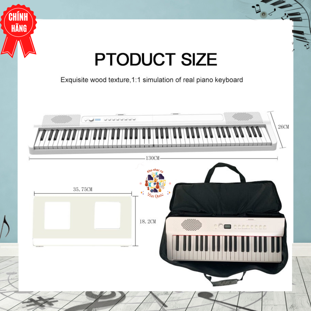 Đàn Piano Điện Toyo X900 Gấp Gọn - Kết Nối Bluetooth - Midi + Chân Đàn + Tai Phone