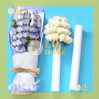 Cây xốp dẻo cắm hoa, làm thân bó hoa giả, hoa sáp | LU Decor