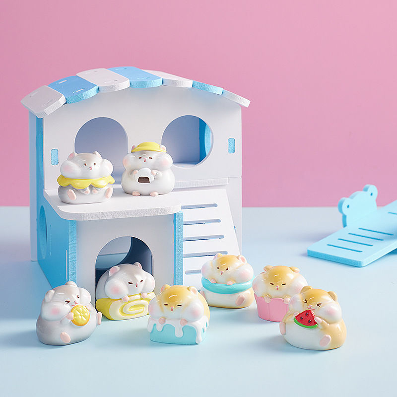 Mua Blind Box 2 Con Mô Hình Chú Chuột Hamter Cực Độc Cực Cute Gửi Mẫu ...