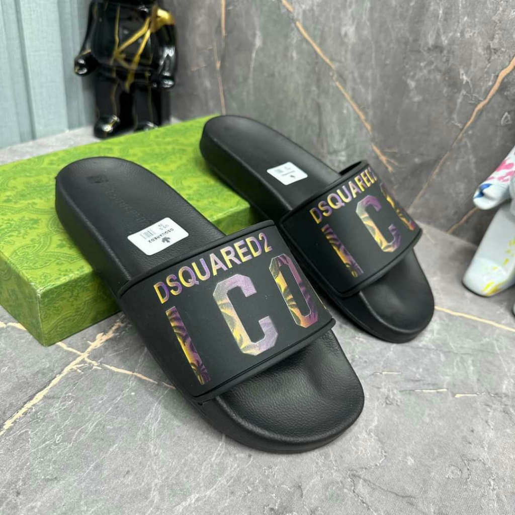 Dép quai ngang nam dsq Dép nam mẫu mới 2023 hot trend