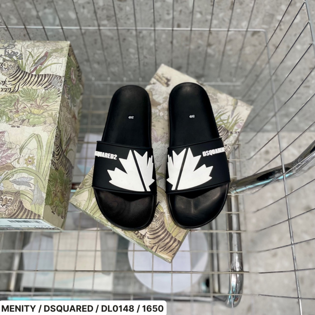 Dép quai ngang nam dsq Dép nam mẫu mới 2023 hot trend