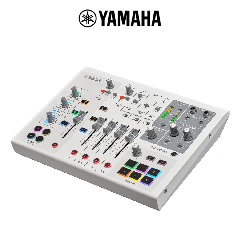 Yamaha Live Streaming Mixer AG08