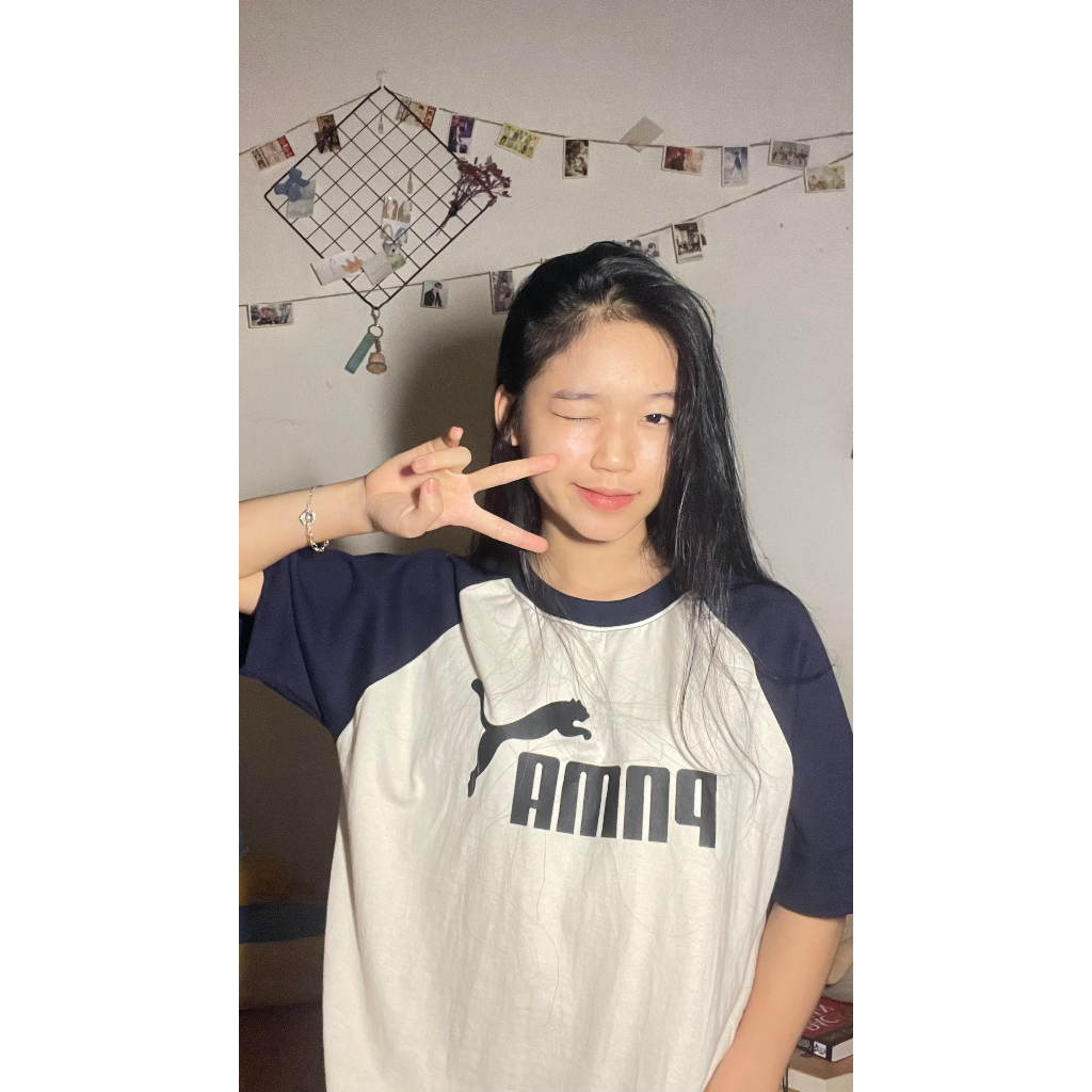 Áo Thun Puma Unisex Tay Lỡ Áo Phông Puma Form Rộng Nam Nữ Phong Cách Hàn Quốc Vải Cotton 100% Cao Cấp Hàng Vnxk