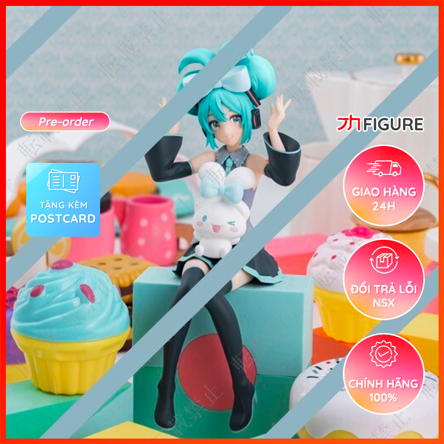 Mô Hình Hatsune Miku & Cinnamoroll, Piapro Characters, Cinnamoroll - (SEGA) Figure Chính Hãng Nhật